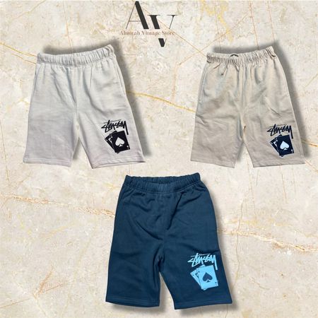 Stussy rework style Pocker Card shorts