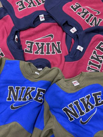 Rework style nike sweatshirts