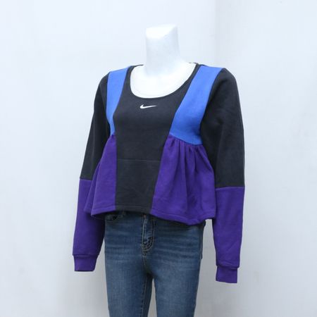 CR-53 Upcycled Mix Brand Sportlicher Cropped Top