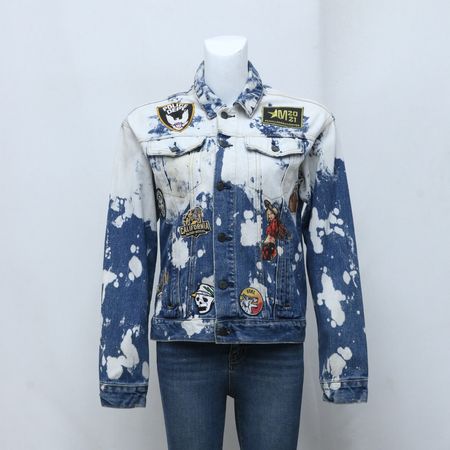 Jaqueta de Jeans Tie-Dye Reciclada CR-58