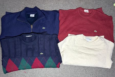 Lacoste sweaters