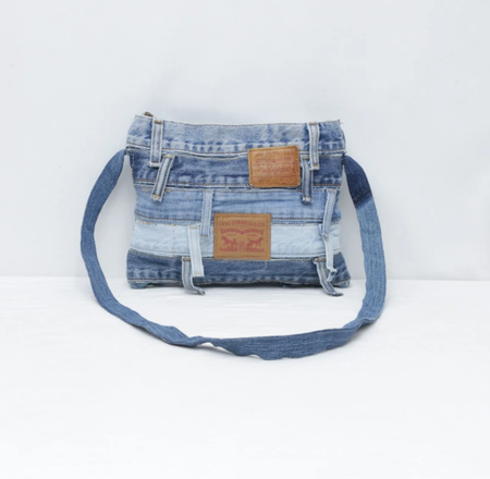 CR-75 Upcycled Levi's Multipatch Denim Bags