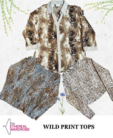 Wild Print Y2K Tops Bundle of 10 pcs (RN#1225)