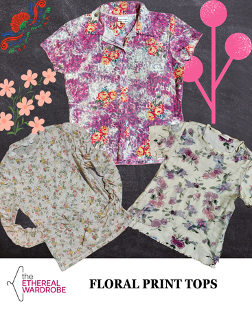 Floral Print Y2K Tops Bundle of 10 pcs (RN#1221)