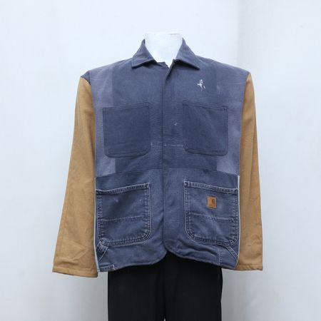 Jaqueta de Patchwork Upcycled Carhartt CR645