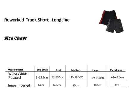 SS25 Upcycled Track Shorts