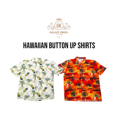 Hawaiian Button up Shirts