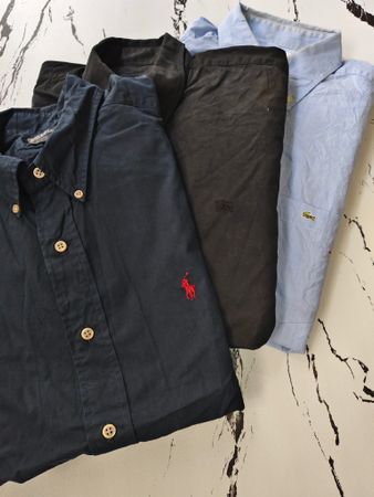 Branded button up shirts