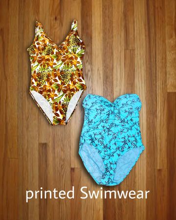 Planted swimwear