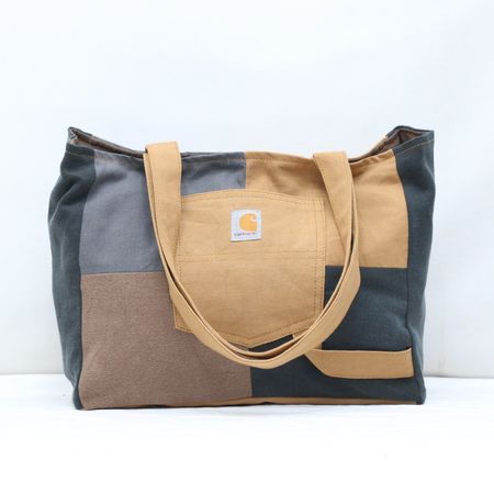 CR-104 Reworked Style Carhartt Patchwork Handbag