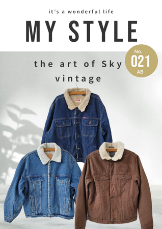 Sherpa Denim Jacket (AB 021)