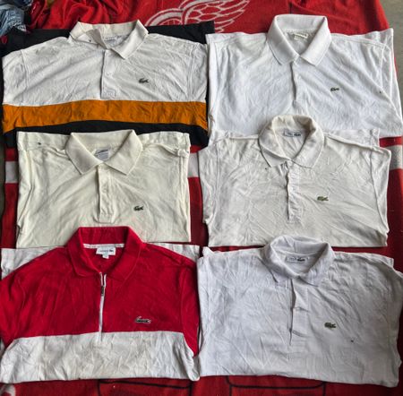 Lacoste Polo T shirts 29 pieces