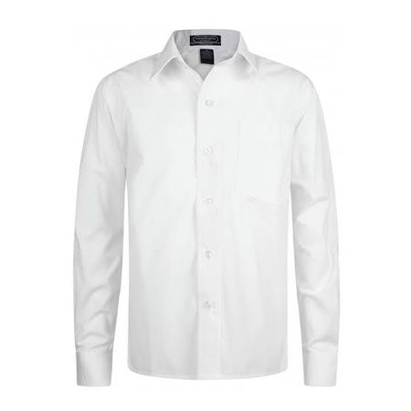 White Cotton Shirts Mens