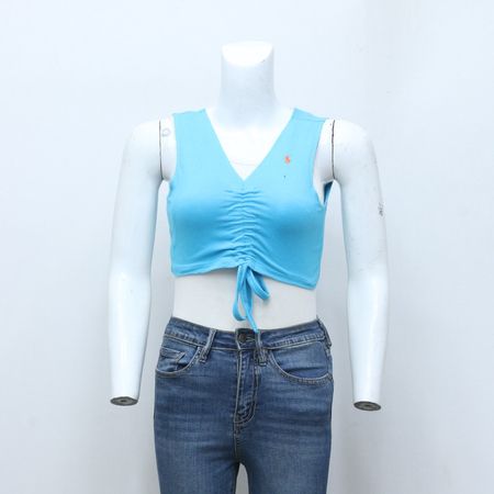 CR-120 Upcycelte Damen Mischmarken Cropped Tops