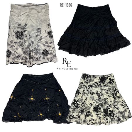 Y2K Fairycore Cotton Skirts (RE-1336)