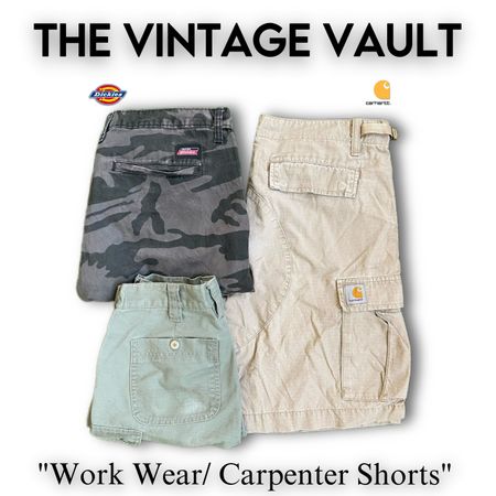 Vêtements de travail/Charpentier incluant Carhartt, Dickies et d'autres.