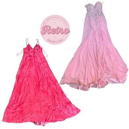 Y2K Prom Dresses – Barbiecore Pink & Glittery Statement Gowns for Women