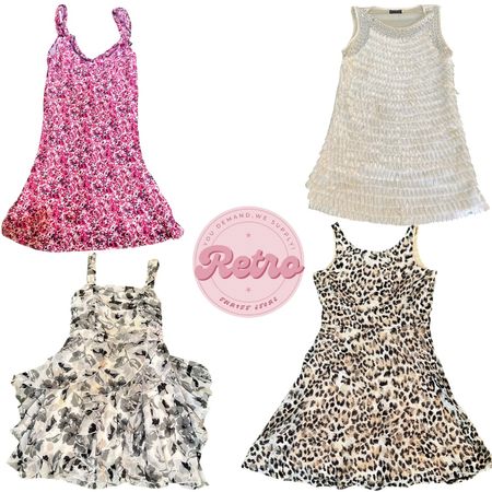 Y2K Mini Dresses – Animal Print, Ruffles & 90s Floral Throwback Mix for Women