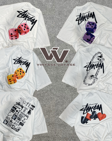 Stüssy rework style tees #16625