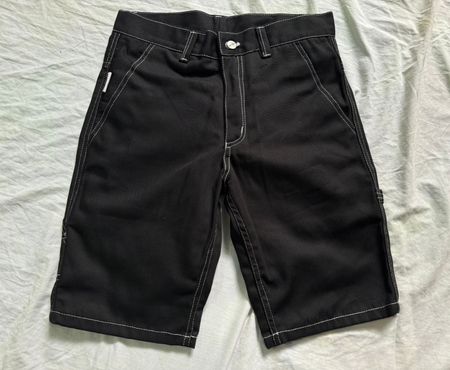 Rework Style Carhartt Black Short (white stitch)