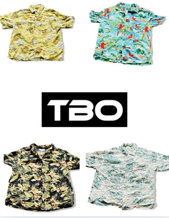 Chemise vintage hawaïenne pour hommes