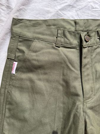 Rework Style Carhartt Short Vert Olive.