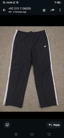 Supreme vintage nike track pants