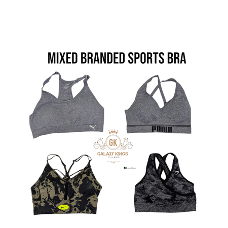 Mixed Branded Sports Bra