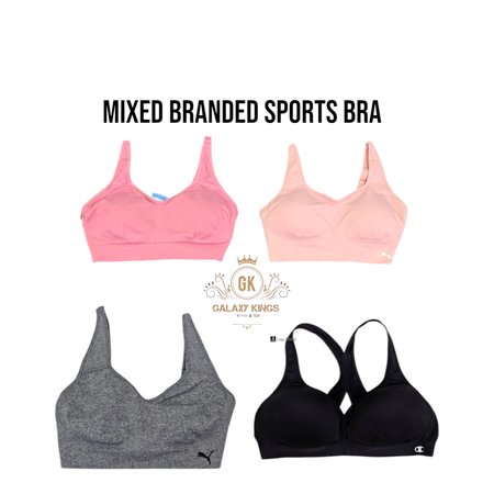 Mixed Branded Sports Bra