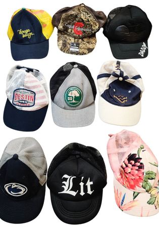 20 Mixed Brand Vintage Hawaii Caps – Tropical Unisex Bundle