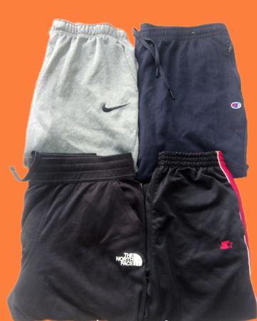 Pantalons de marque authentiques The north face, Nike, Champion