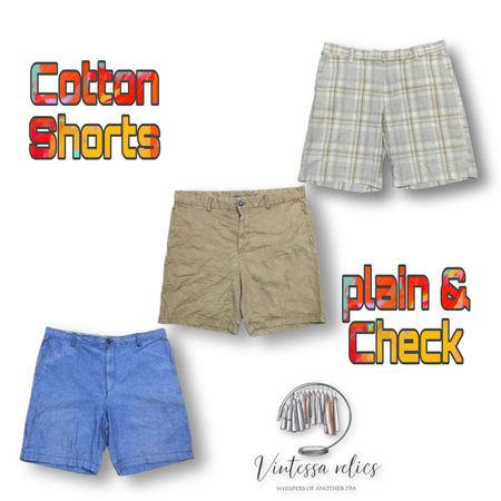 VP15 Check & Plain Cotton Short