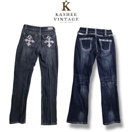Belles jeans droits vintage