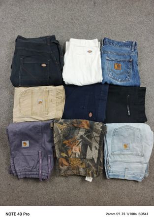 ディッキーズ カーハート パンツとジーンズ