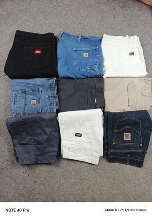 ディッキーズ カーハート パンツとジーンズ