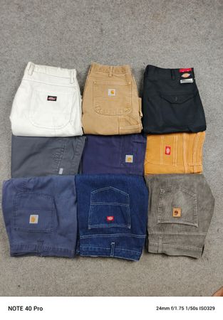 ディッキーズ カーハート パンツとジーンズ