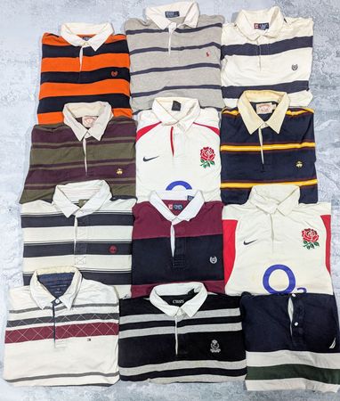 ミックスブランドラグビーシャツ