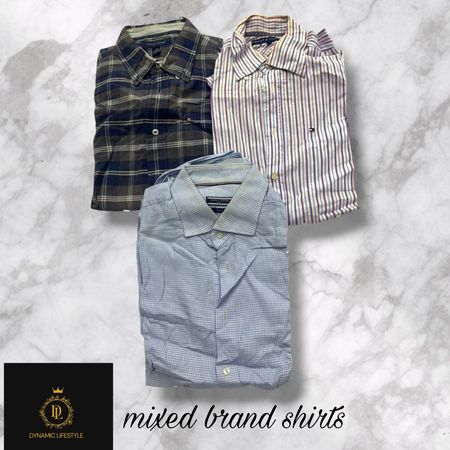 Mixed brand shirts