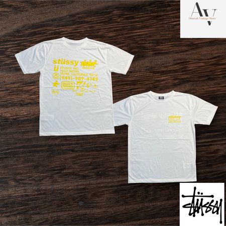 Stussy rework style DNA PIGMENT dye tee