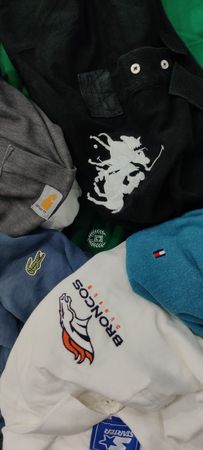 ブランデッドポロシャツ