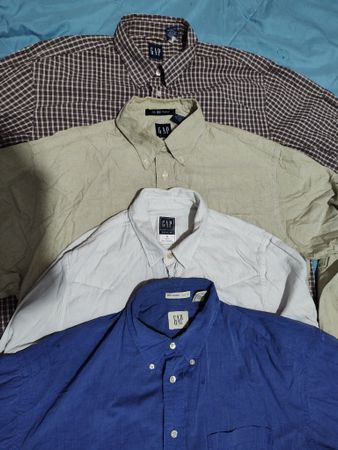 #01 ギャップ メンズシャツ 14枚