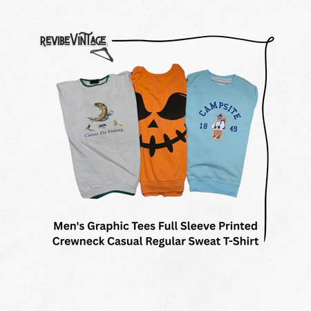 Premium Printed Sweat T-Shirts – Unisex | Fresh Stock