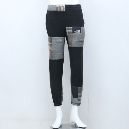 CR204 リワークド ミックス ブランド パッチワーク スウェットパンツ