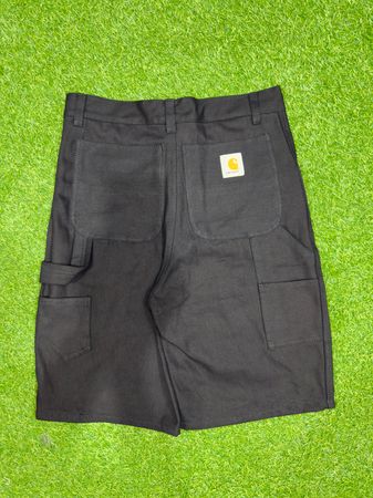 Shorts negros de estilo re trabajado de Carhartt
