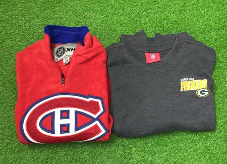 NFL/NHL Mix Bundle - Sweatshirts and Hoodies