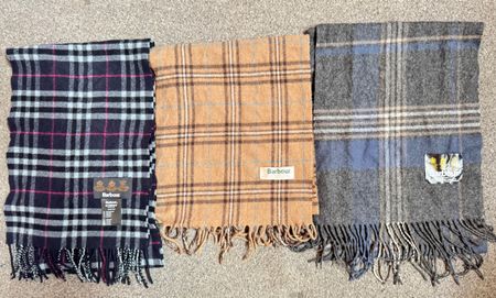 écharpes Barbour vintage