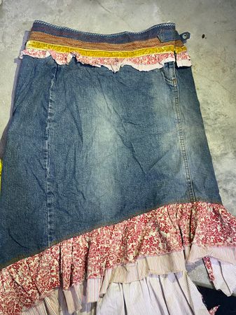 Y2K Denim Mini-Röcke