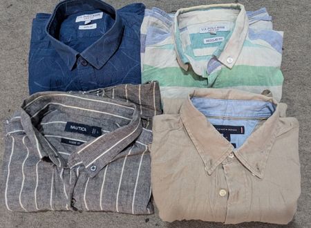 Camisas de várias marcas