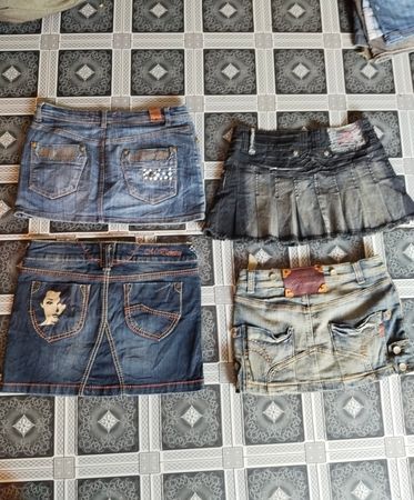 Y2K 2000 Mini Micro Skirts Low Rise Skirts