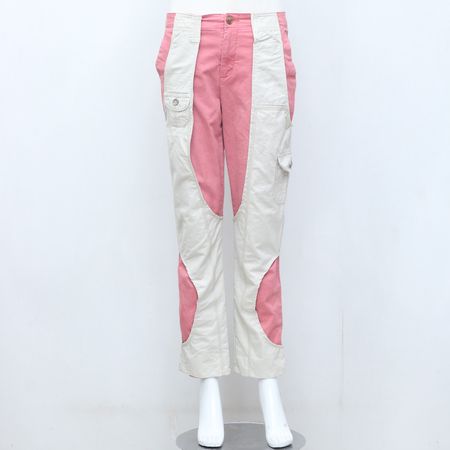 CR220 Upcycled Dual Tone Patchwork Cargo Pants